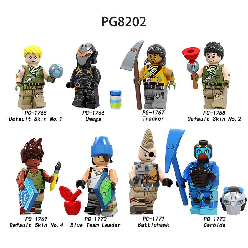 Zestaw figurek Fortnite - Zestaw x8
