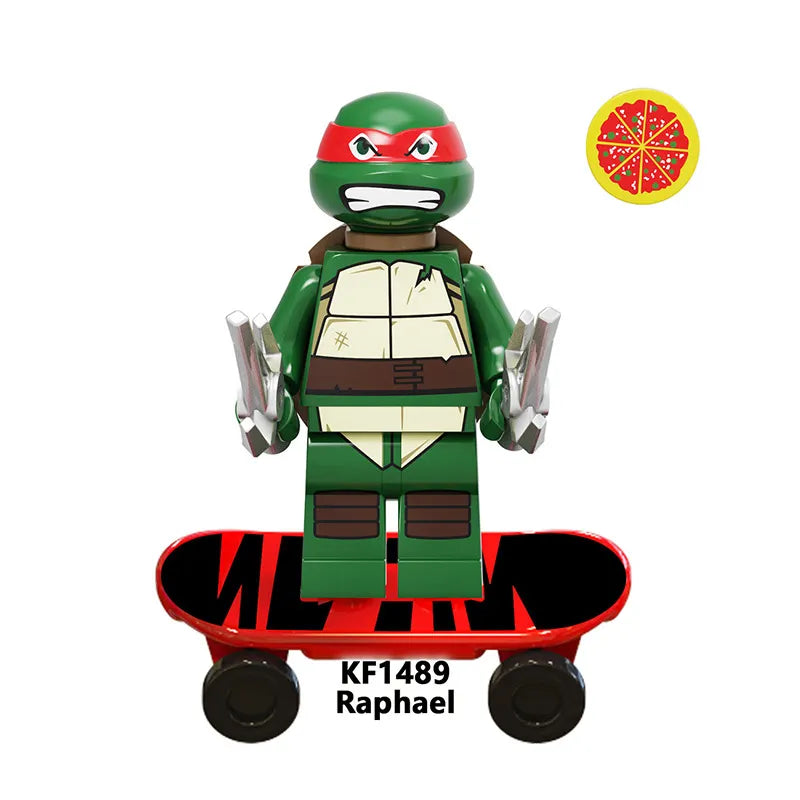 Zestaw figurek TMNT - KF-1489