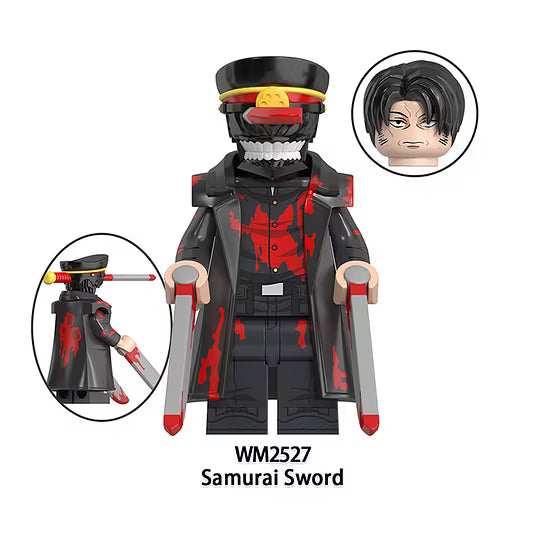Zestaw figurek chainsaw man