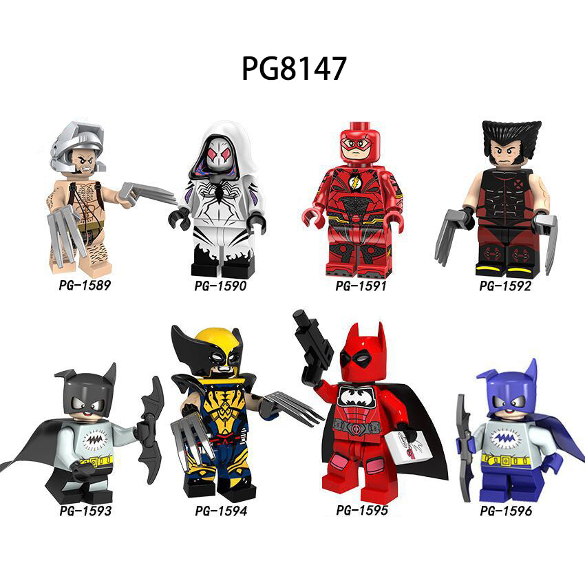 Zestaw figurek Super Hero - Zestaw x8