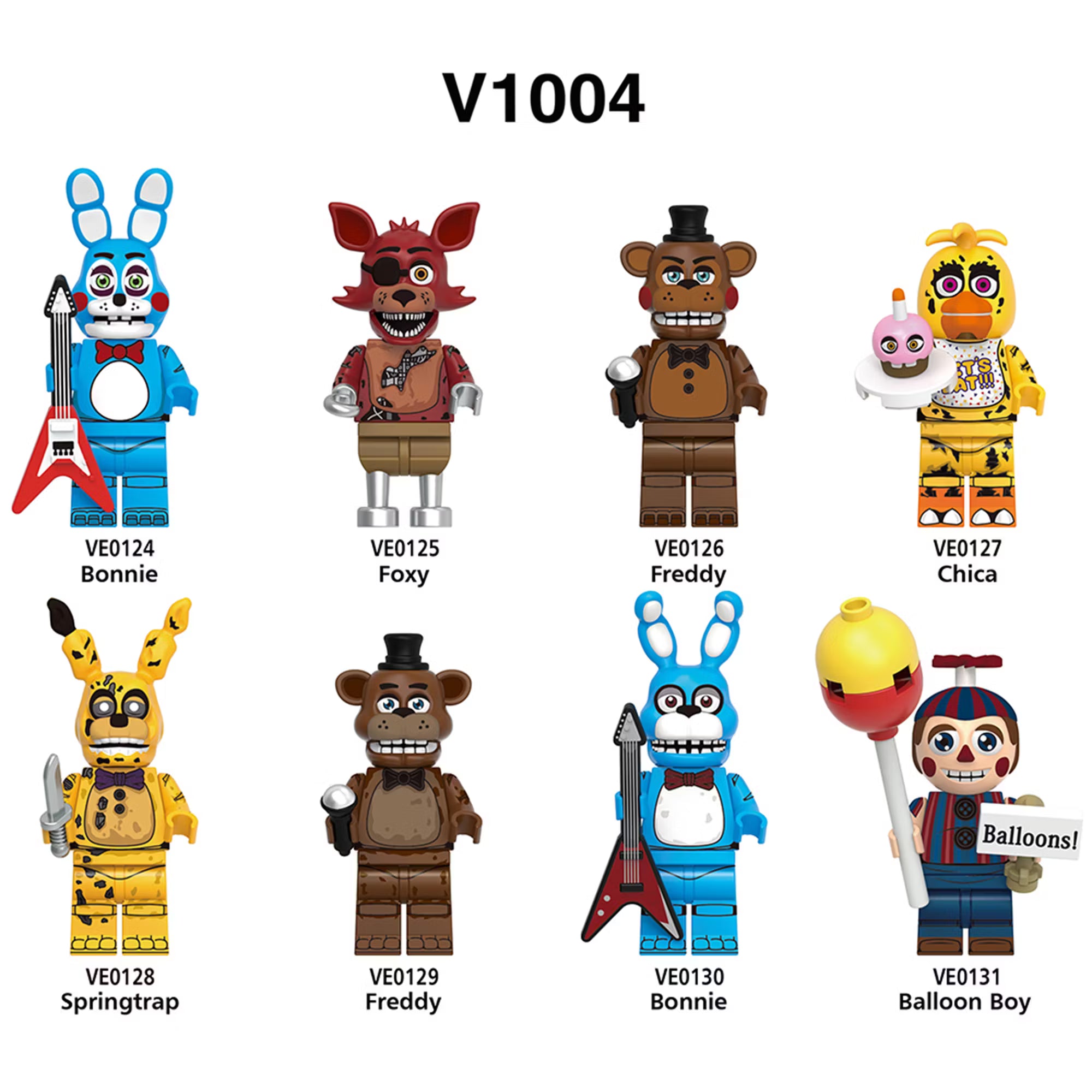 Zestaw figurek fnaf