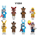 Zestaw figurek Midnight Bear - Zestaw x8