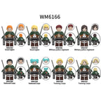 Zestaw figurek Attack On Titan - Zestaw x8