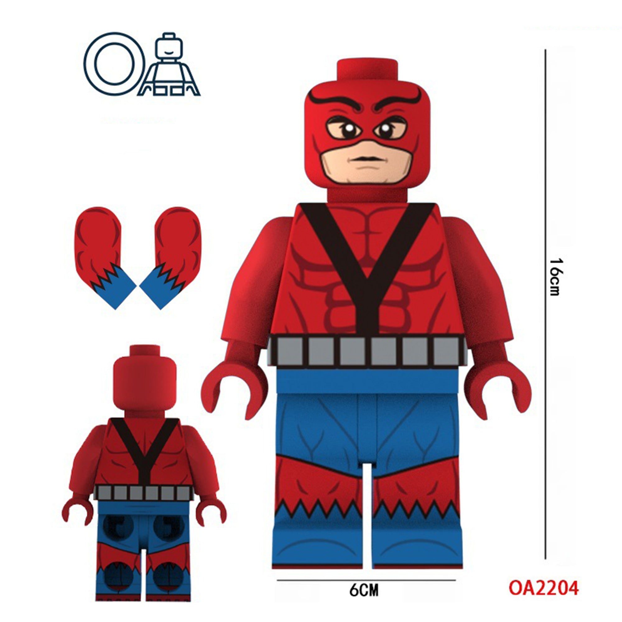 Elementy i akcesoria – Super Hero - OA-2204