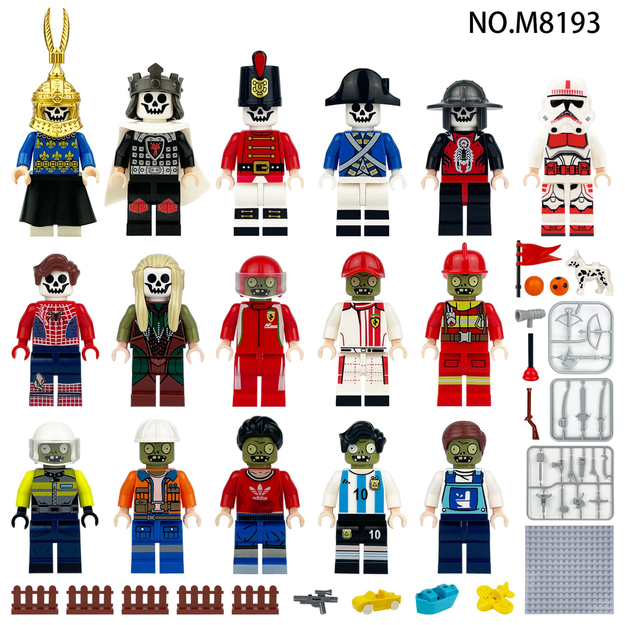 Zestaw figurek Minifigures - Zestaw