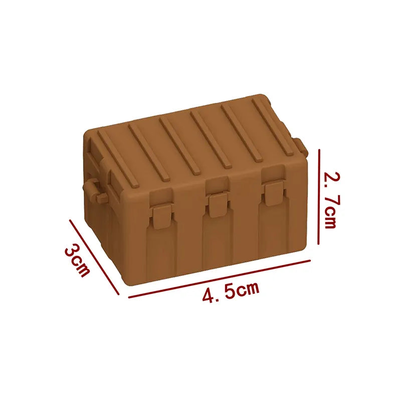 Elementy i akcesoria – Weapon Box - light brown