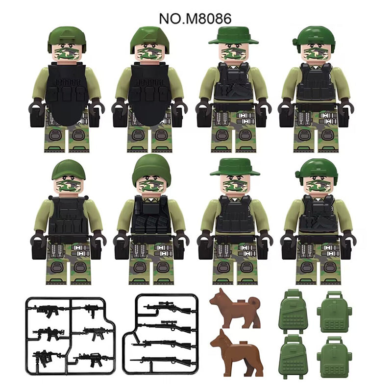 Zestaw figurek Military - Zestaw