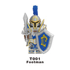 Zestaw figurek Medieval - T-001