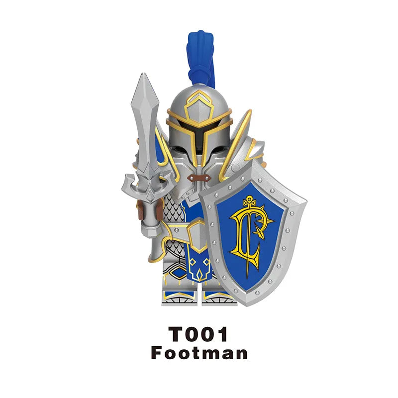Zestaw figurek Medieval - T-001