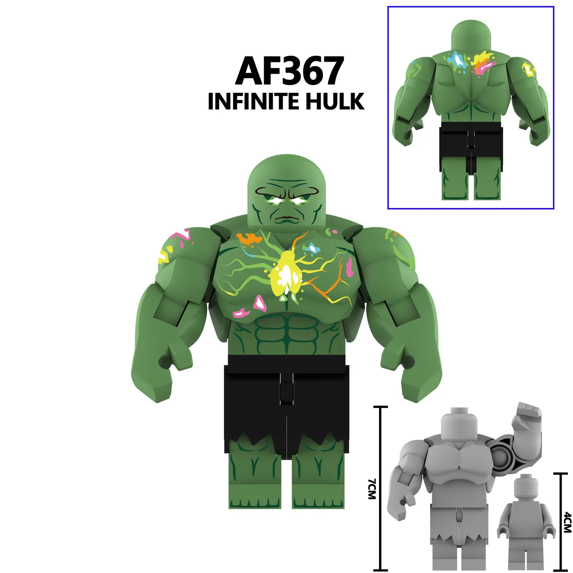 Zestaw figurek Pre-Sale Single-Sale The Super Hero - AF-367