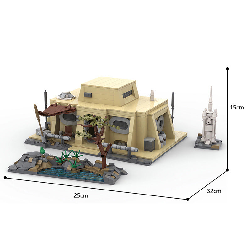 Zestaw klocków Mandalorian's Cabin