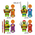 Zestaw figurek TMNT - Zestaw x4