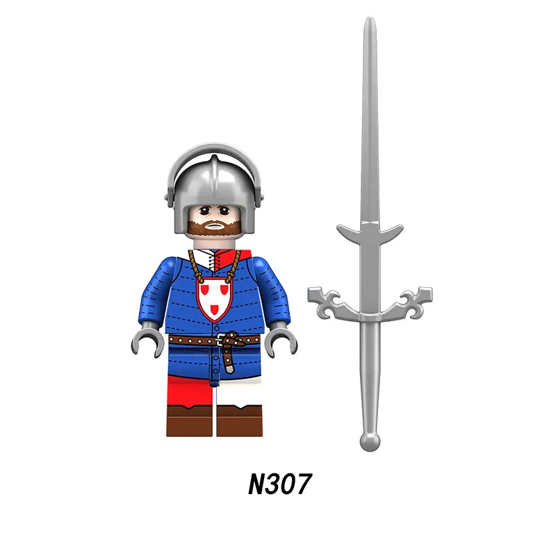 Zestaw figurek Medieval - N-307