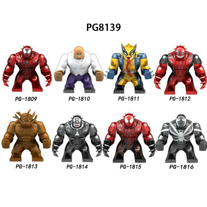 Zestaw figurek Super Hero - Zestaw x8