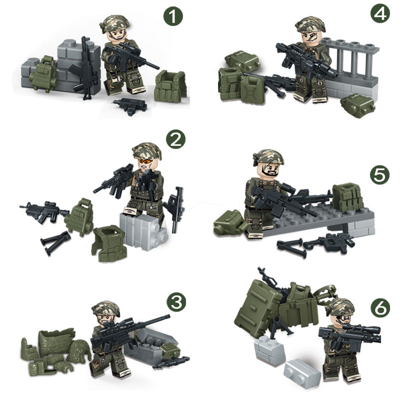 Zestaw figurek Military - Zestaw