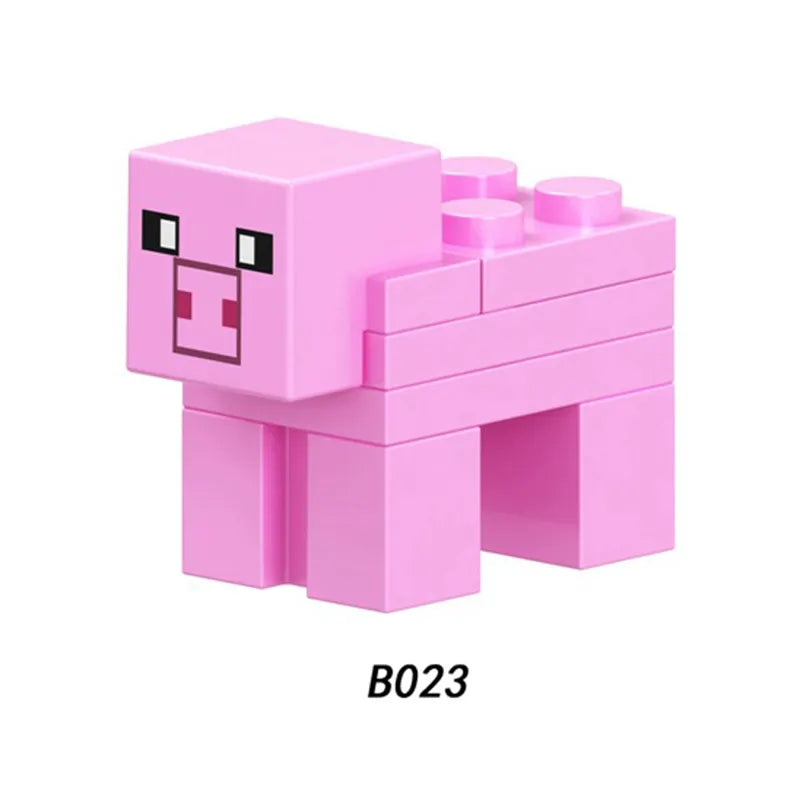 Zestaw figurek Minecraft - B-023