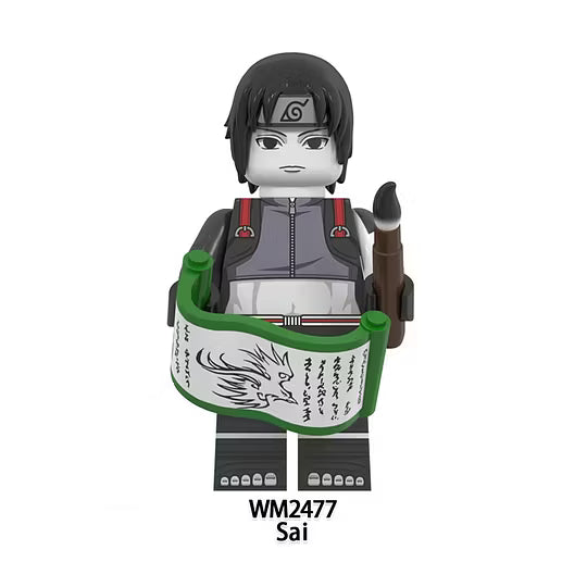 Zestaw figurek naruto