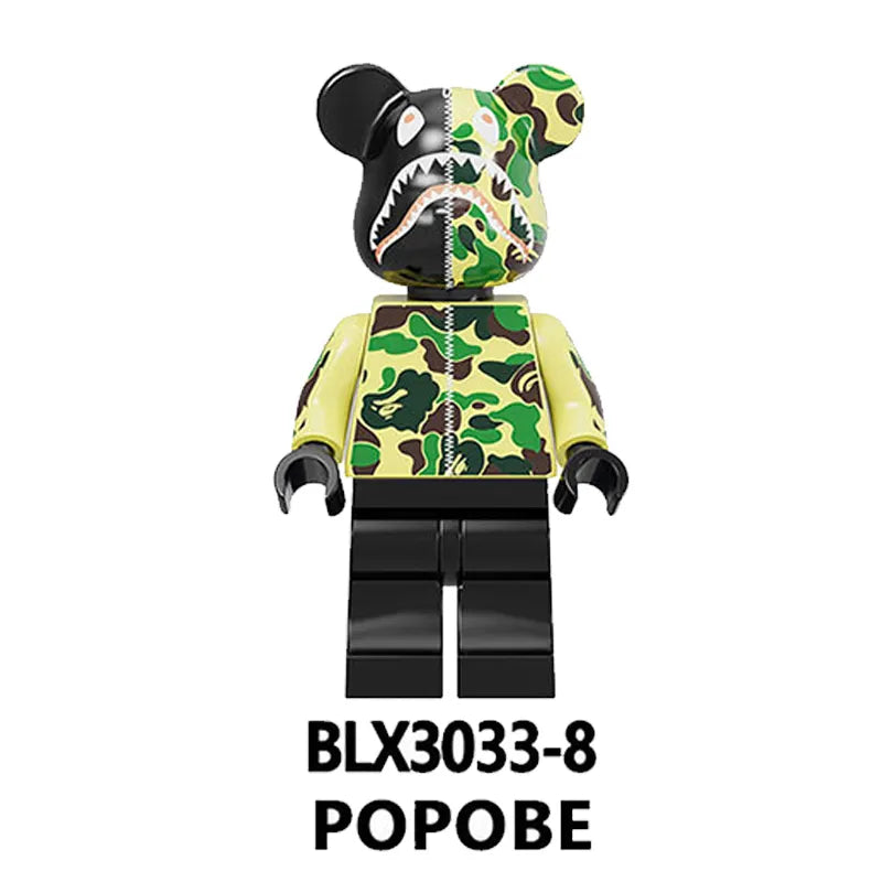 Zestaw figurek Bearbrick - B3033-8