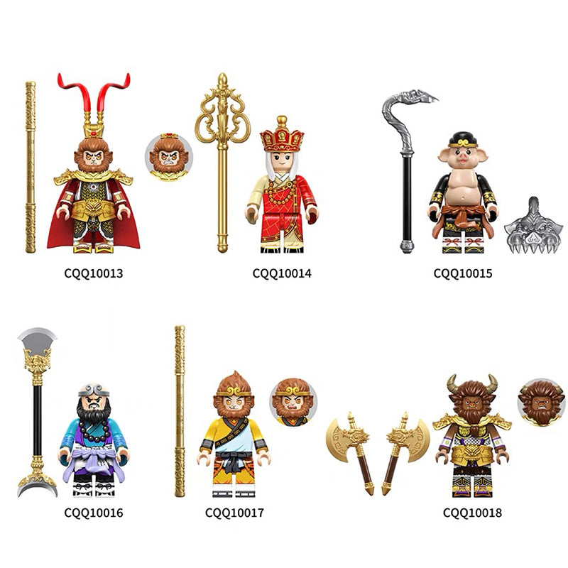 Zestaw figurek Journey to the West - Zestaw x6