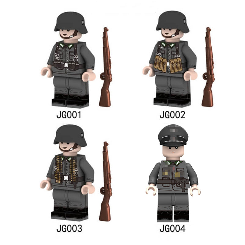 Zestaw figurek WW2 Theme - Zestaw x4