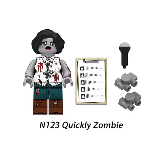 Zestaw figurek zombie