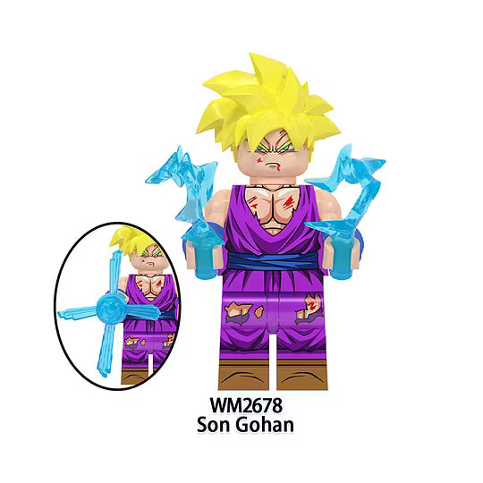Zestaw figurek dragon ball