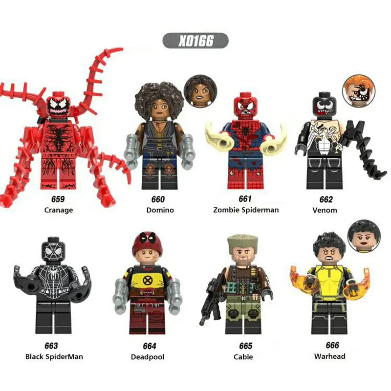 Zestaw figurek Super Hero - Zestaw x8