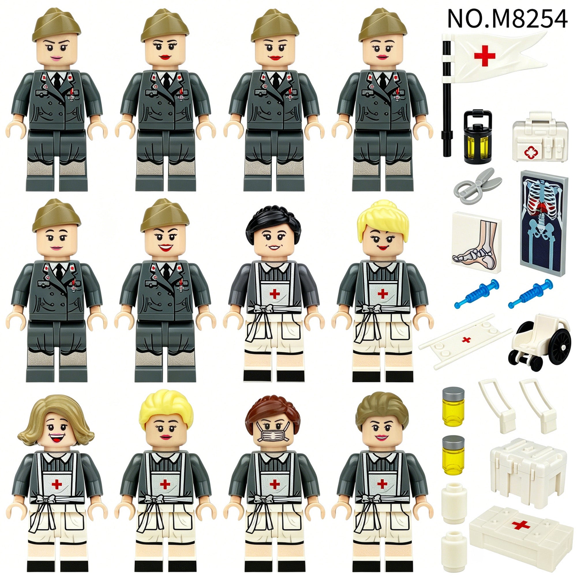 Zestaw figurek Military - Zestaw