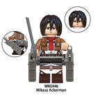 Zestaw figurek attack on titan
