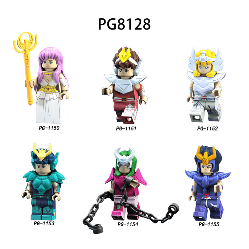 Zestaw figurek Saint Seiya - Zestaw x6