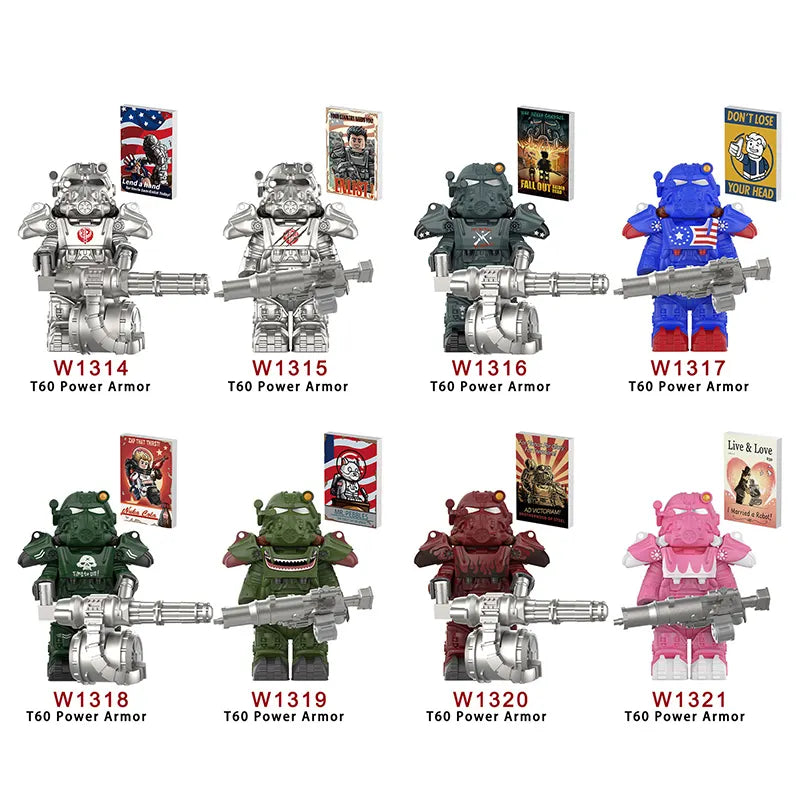 Zestaw figurek Fallout - Zestaw x8
