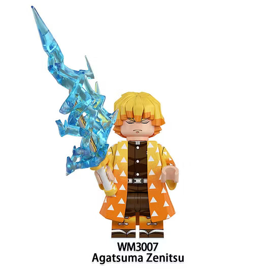 Zestaw figurek demon slayer