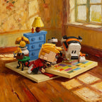 Zestaw klocków Calvin and Hobbes Read Book