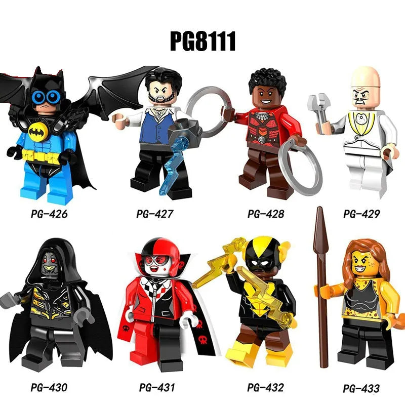 Zestaw figurek Super Hero - Zestaw x8