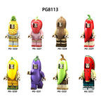 Zestaw figurek Minifigures - Zestaw x8