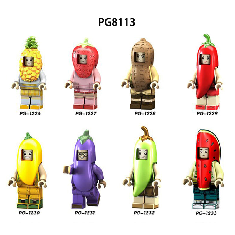 Zestaw figurek Minifigures - Zestaw x8