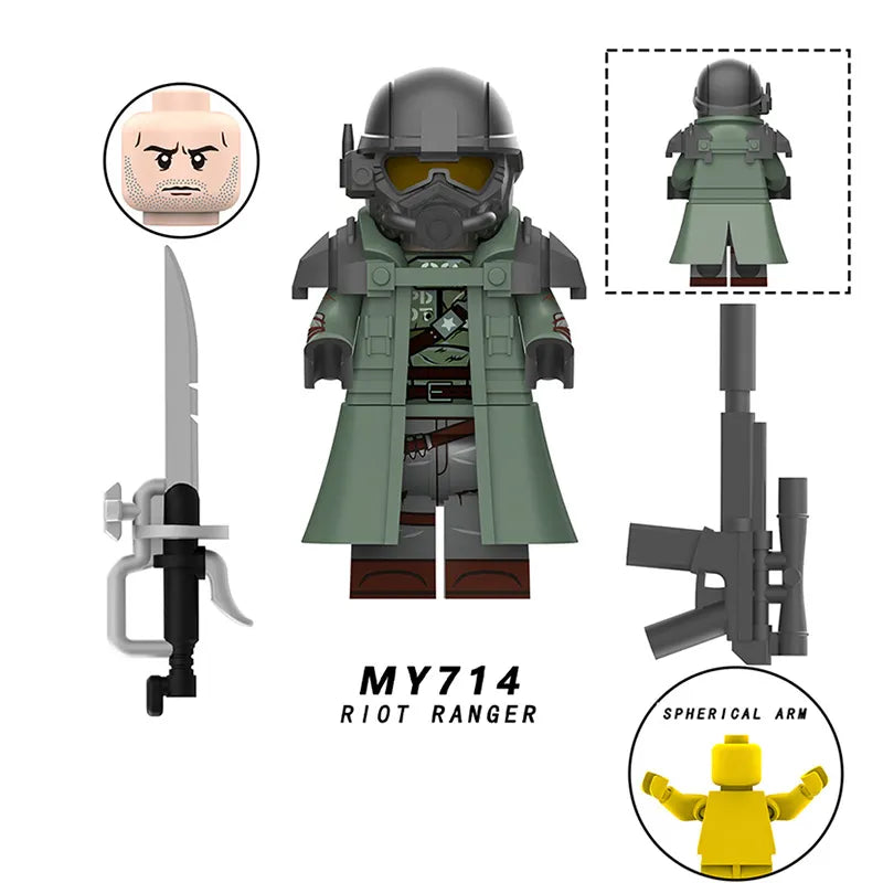 Zestaw figurek Fallout - MY-714