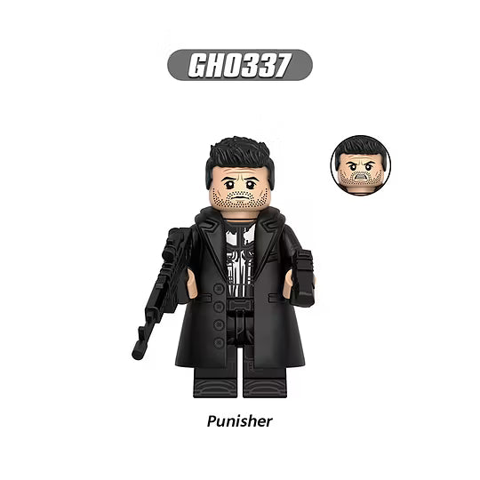 Zestaw figurek daredevil i punisher
