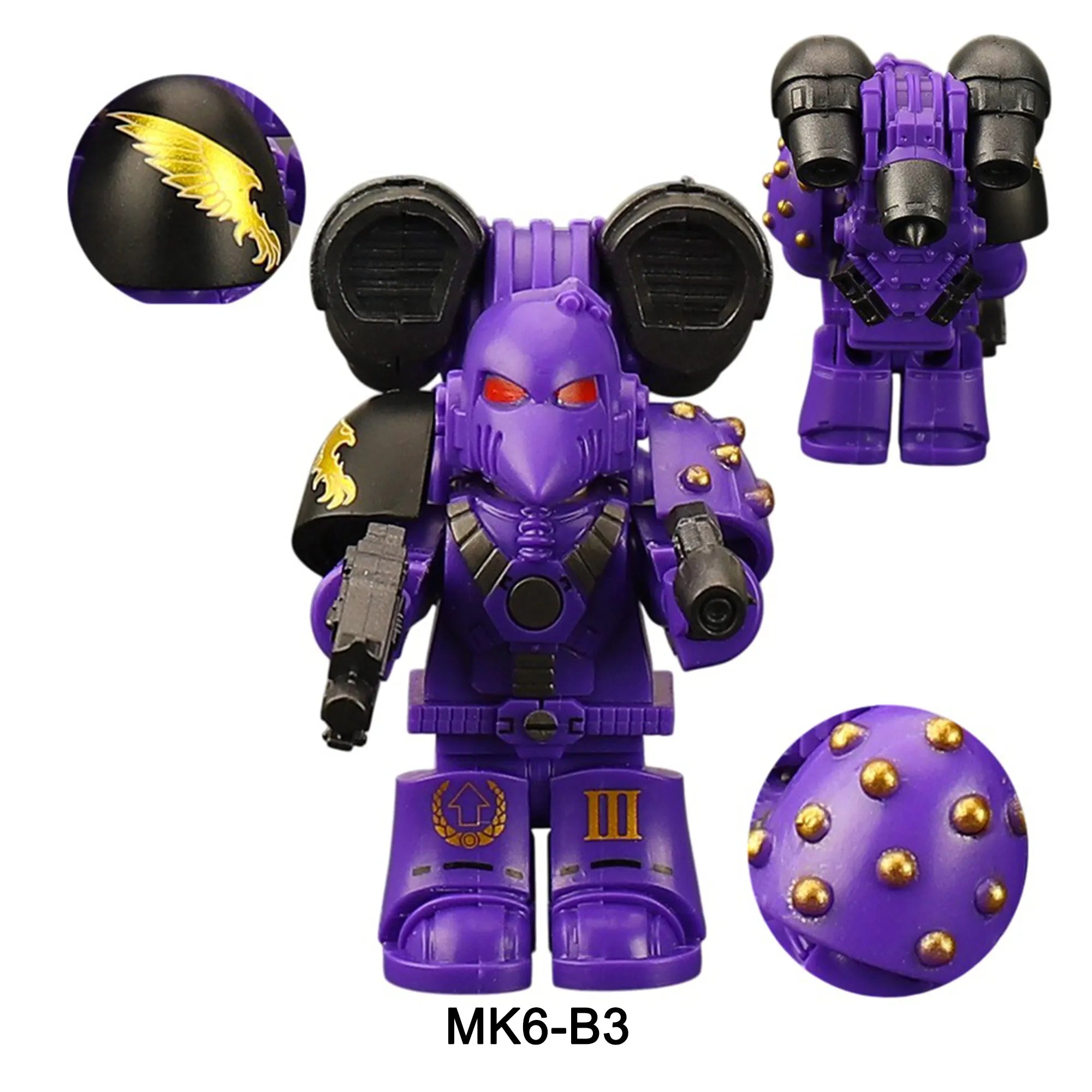 Zestaw figurek Warhammer 40,000 - MK6-B3