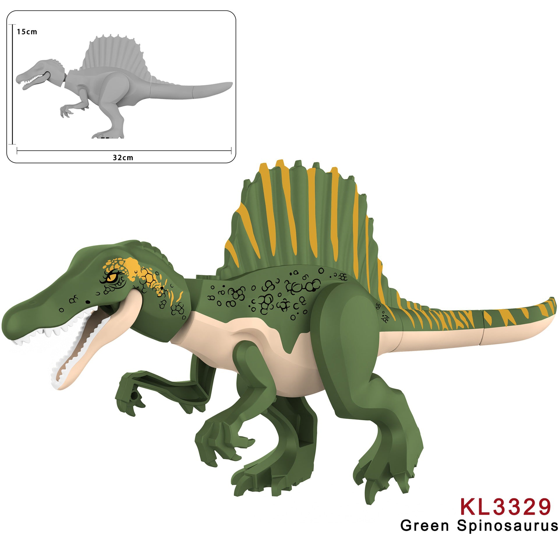 Elementy i akcesoria – Dinosaur - KL-3329