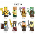 Zestaw figurek Minecraft - Zestaw x8