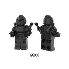 Zestaw figurek Minifigures - GG005-black