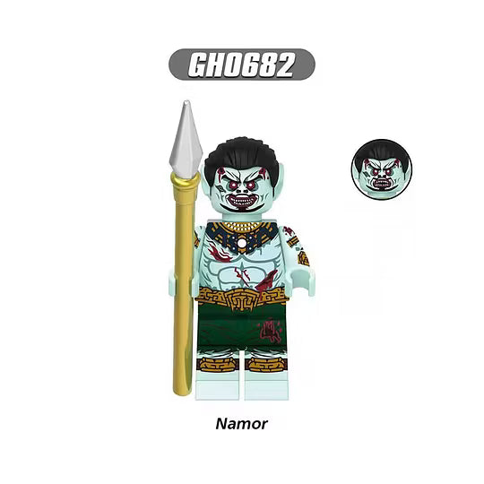 Zestaw figurek marvel zombie