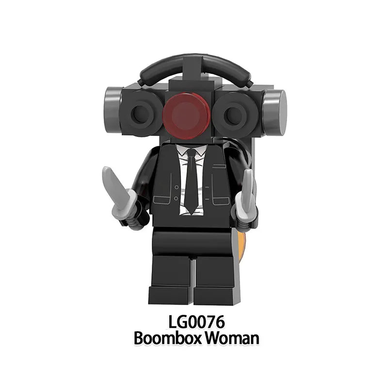Zestaw figurek Skibidi Toilet - LG-0076