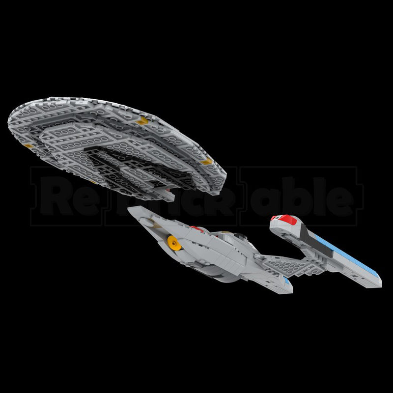 Zestaw klocków USS Enterprise (NCC-1701-E) Midi Scale