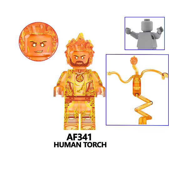 Zestaw figurek fantastyczna czworka