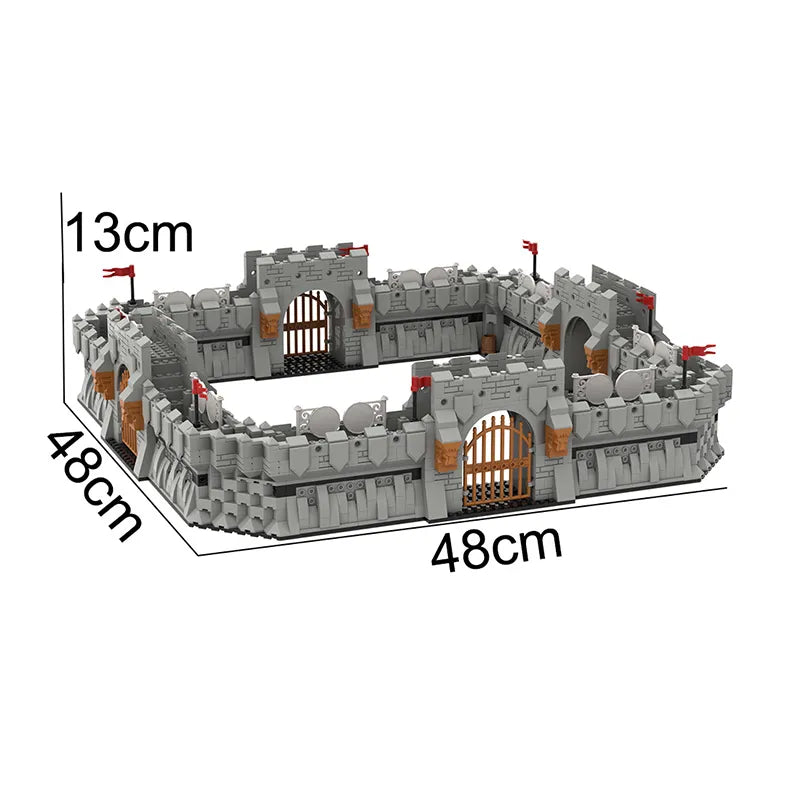 Elementy i akcesoria – Ancient City - 2444pcs