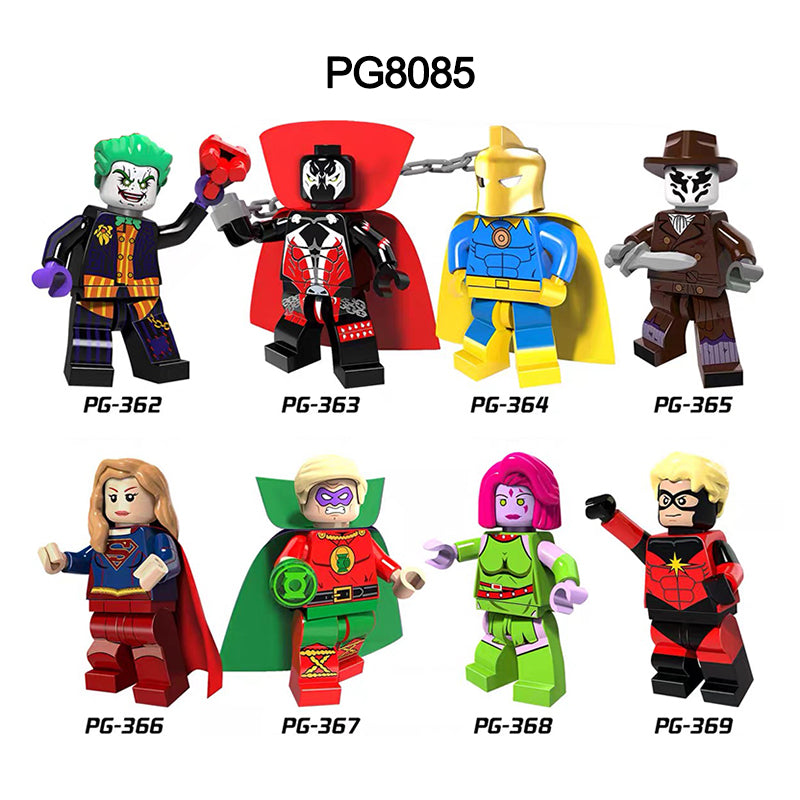 Zestaw figurek Super Hero - Zestaw x8