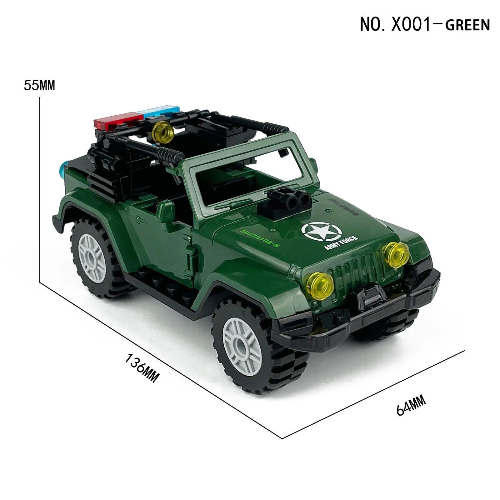 Elementy i akcesoria – Military - X001-green