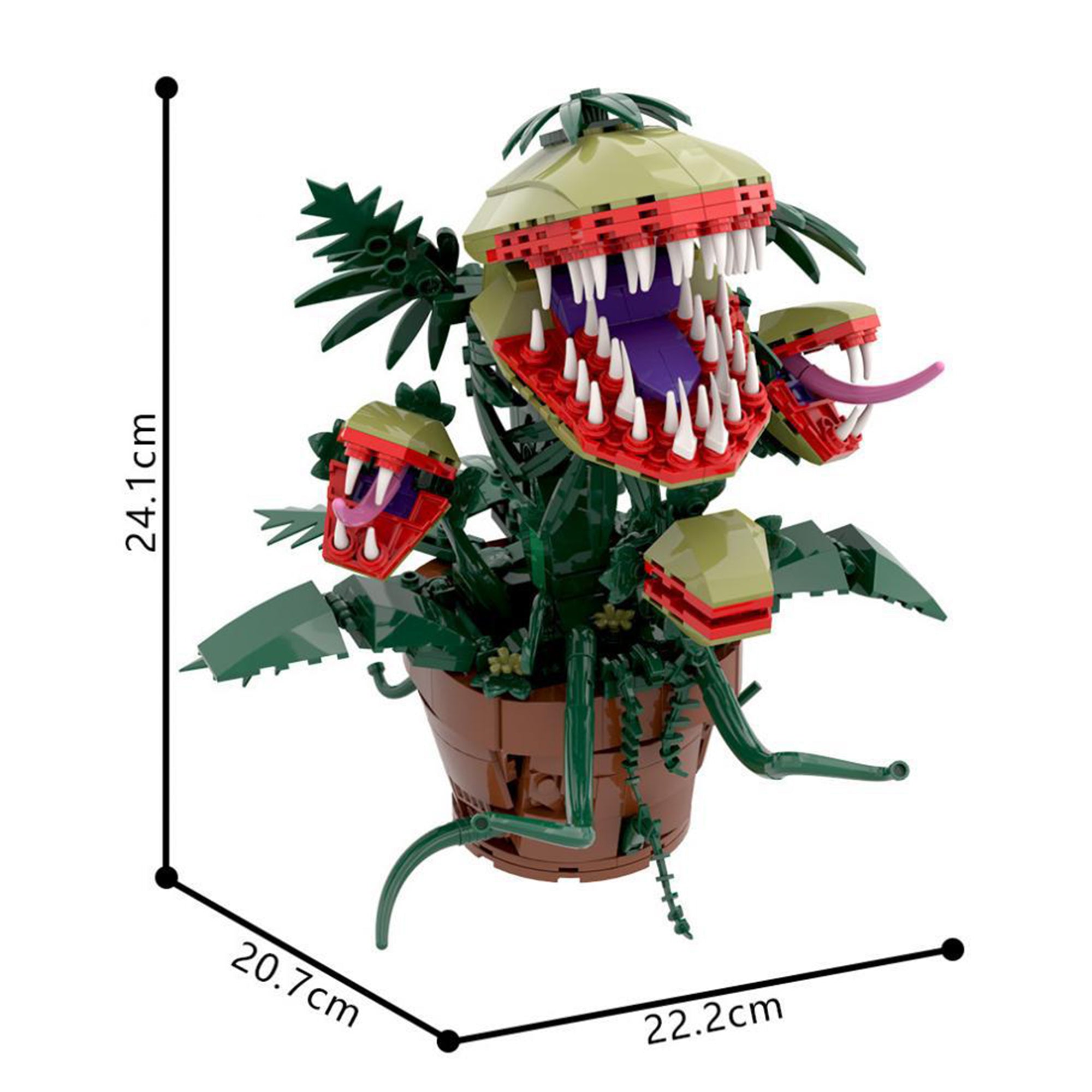 Zestaw klocków Audrey II